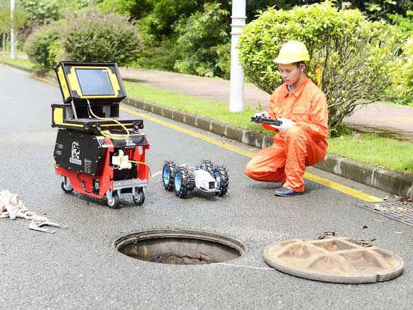 新洲管道机器人检测